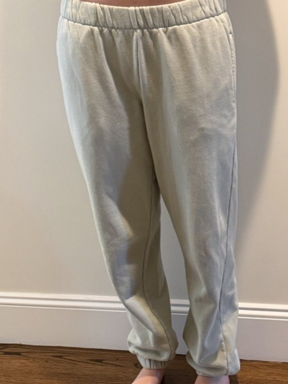 John Galt "Rosa" Sweatpants | Sage Green High-Waisted Joggers | Brandy Melville